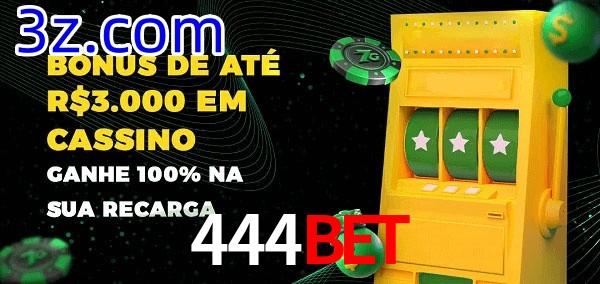 444BET melhor bônus de depósito
